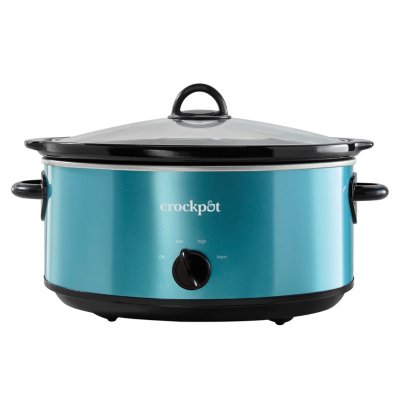 Crock-Pot&reg; Manual 7-Quart Slow Cooker, Turquoise