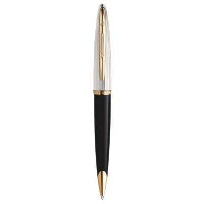 Waterman Exception Fine Penna stilografica , metallo e laccatura blu con  puntale in palladio, cappuccio inciso