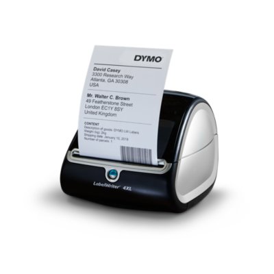 DYMO - Imprimante d’étiquettes d’expédition LabelWriter 4XL, étiquettes de livraison extra-larges, 4 x 6 po