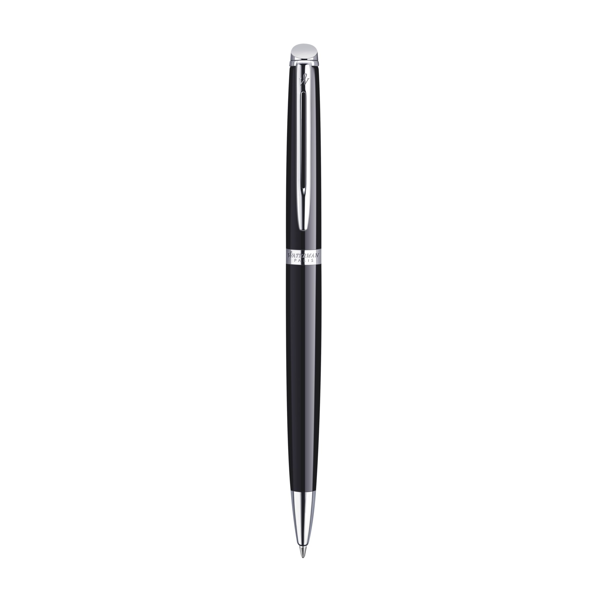 White Signature Ballpoint Pens with Black Ink, Set of 6, Ballpoint Pens