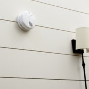 SA321 1 Year Battery Dual Sensor Smoke Alarm mounted on wall image number 6