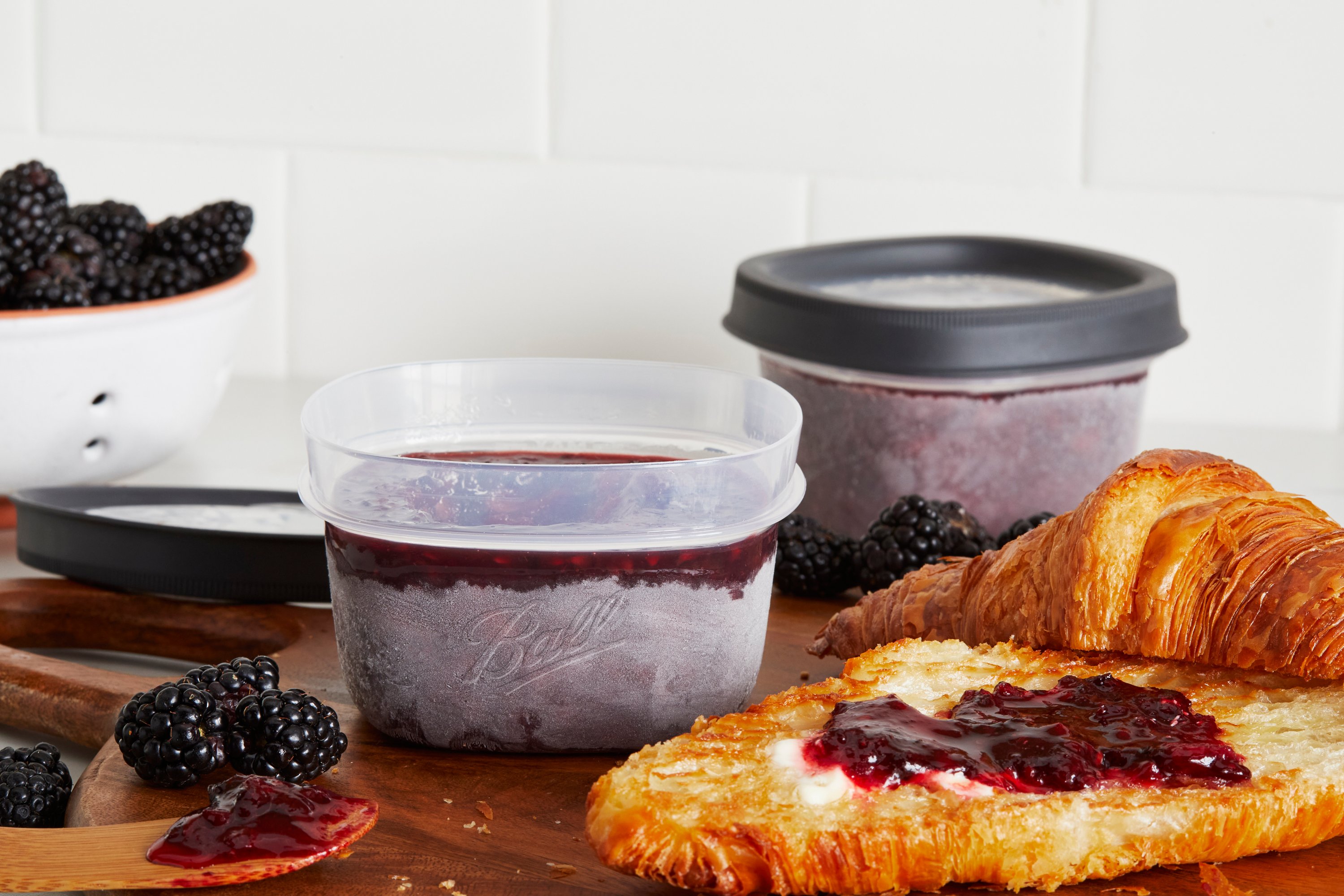 jam in food storage containers
