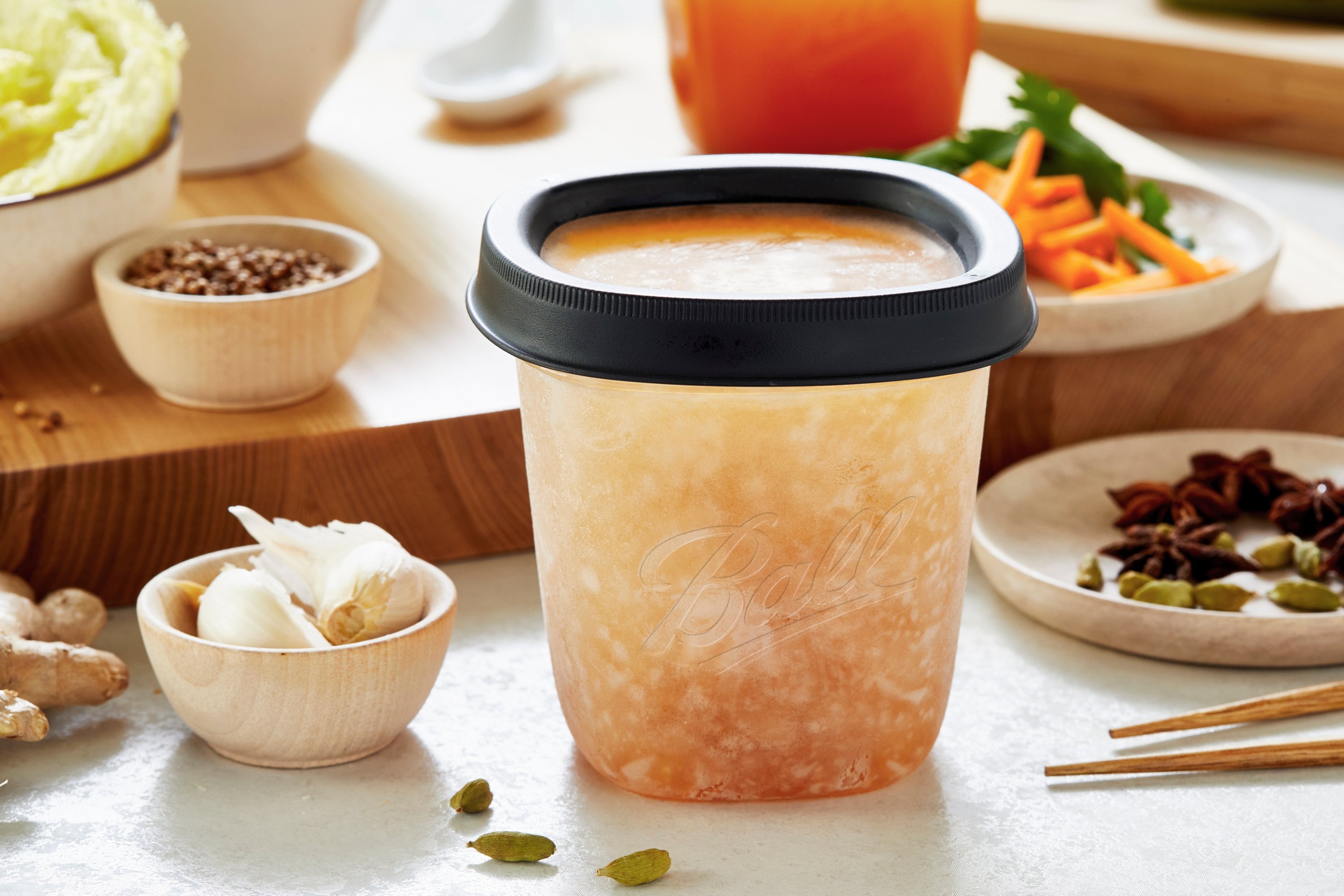food in food storage container