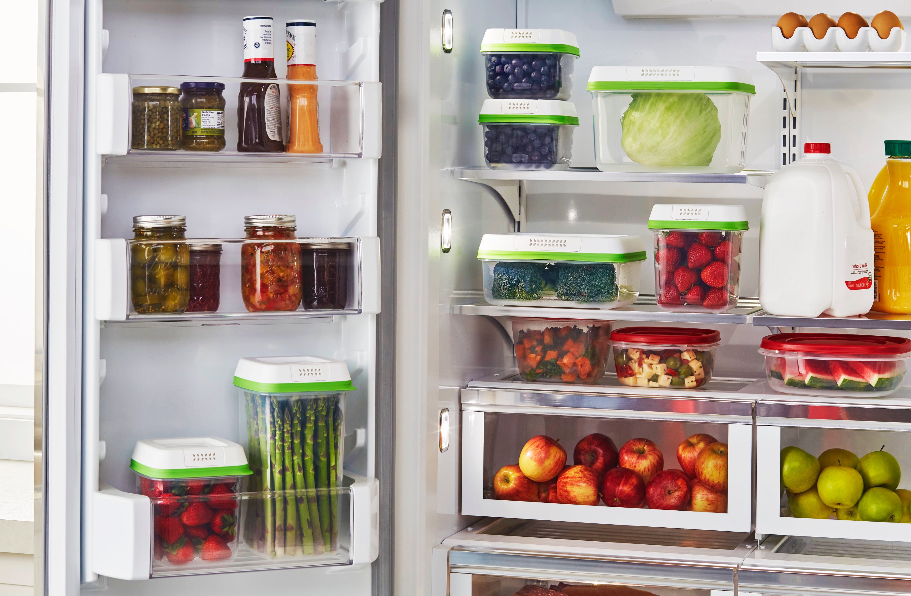 Rubbermaid FreshWorks Produce Saver Clear Large Food Storage