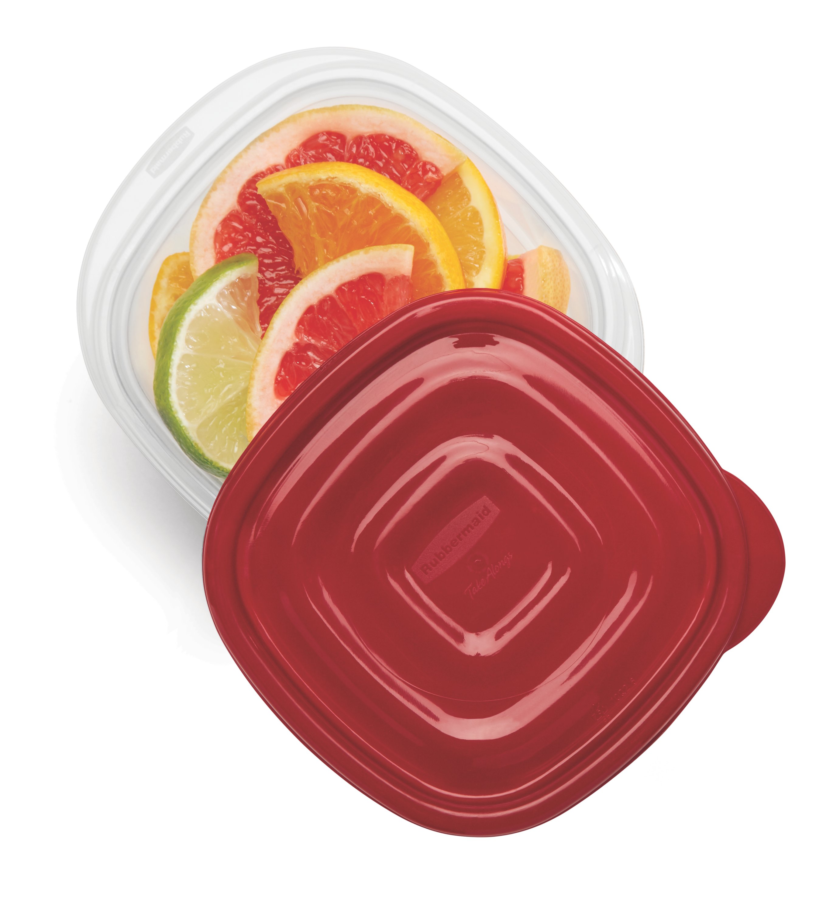 Rubbermaid® Take-Along® Holiday Square Containers & Lids, 4 pk
