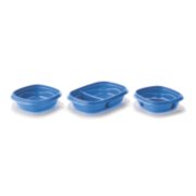 set of three food storage containers image number 1