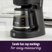 Coffeemaker carafe has cup markings for easy measuring image number 5