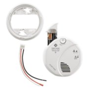 SC71B Hardwired Combination Photoelectric Smoke and Carbon Monoxide Alarm with Battery backup with base and wire adapters image number 2