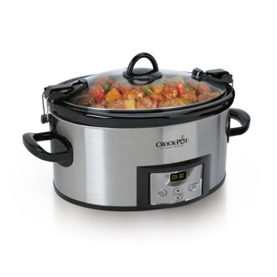 Crock-Pot® Design Series 7-Quart Cook & Carry Slow Cooker, Poseidon, Programmable Slow Cooker with Locking Lid