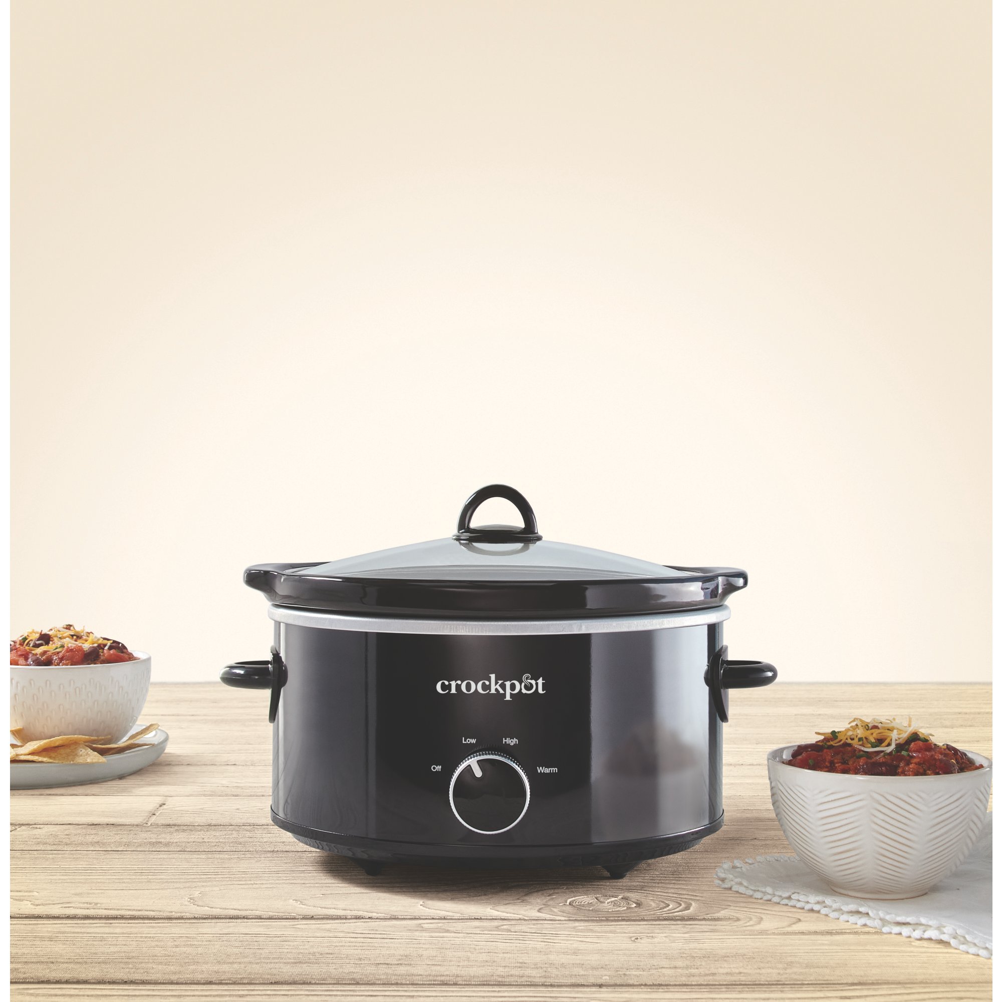 Crock-Pot® 4-Quart Classic Slow Cooker, Black