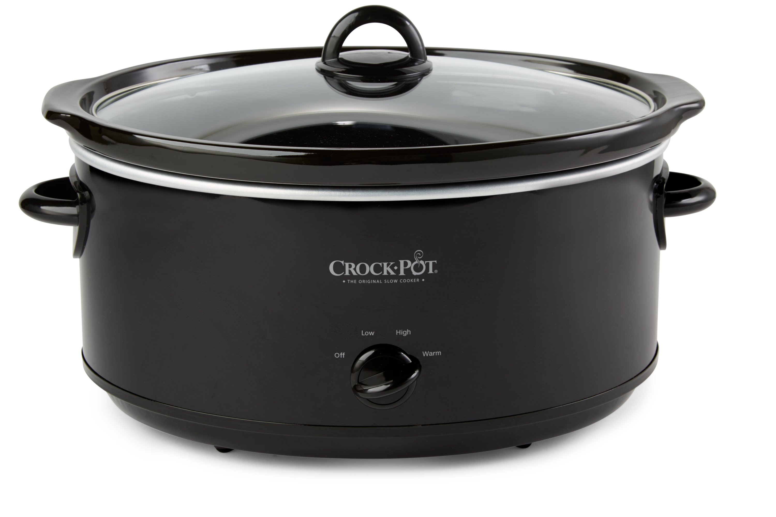 Crockpot™ 8.0-Quart Slow Cooker, Manual, Black | Crock-Pot