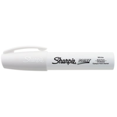 Sharpie Permanent Paint Marker Medium Bullet Tip White Dozen