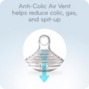 anti colic air vent helps reduce colic gas and spit up image number 5