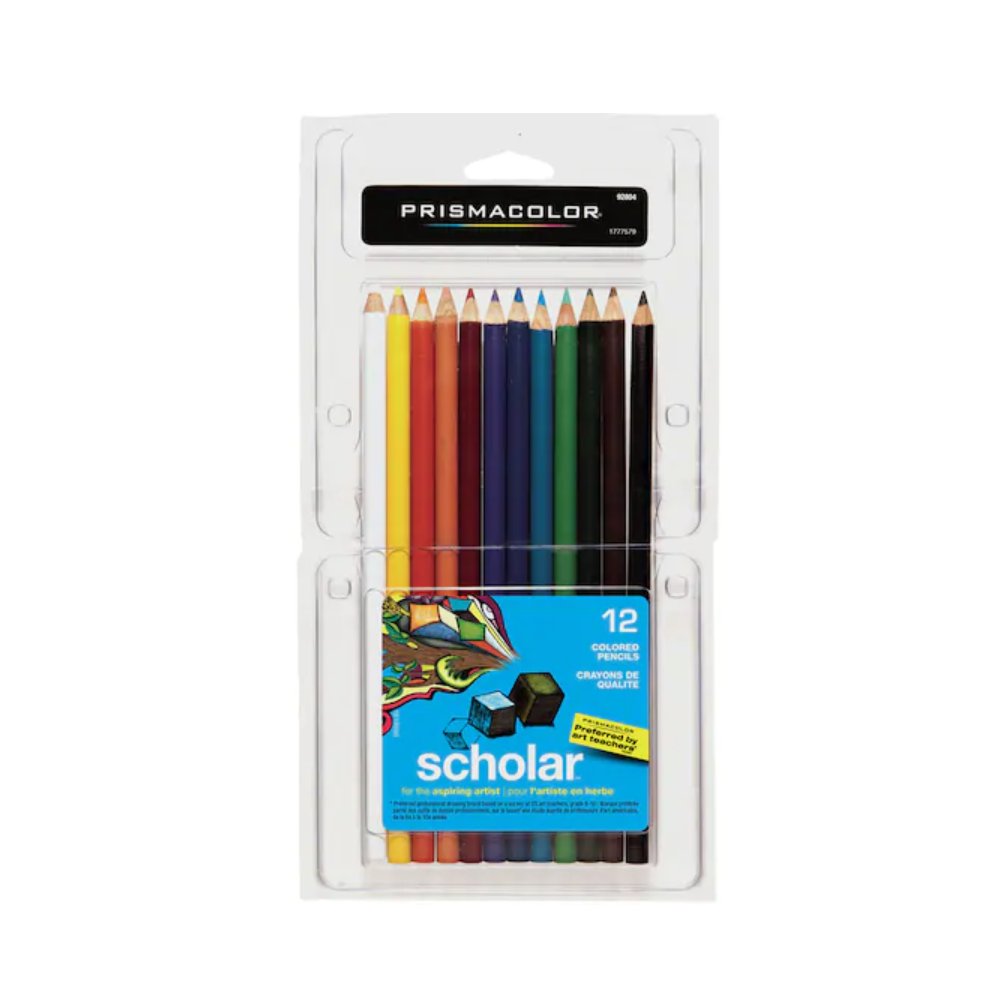 Crafter's Closet Artist Quality Colored Pencils, Pre-Sharpened, 24
