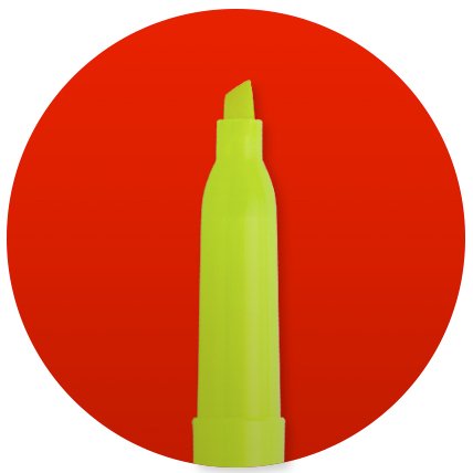 Highlighter tip