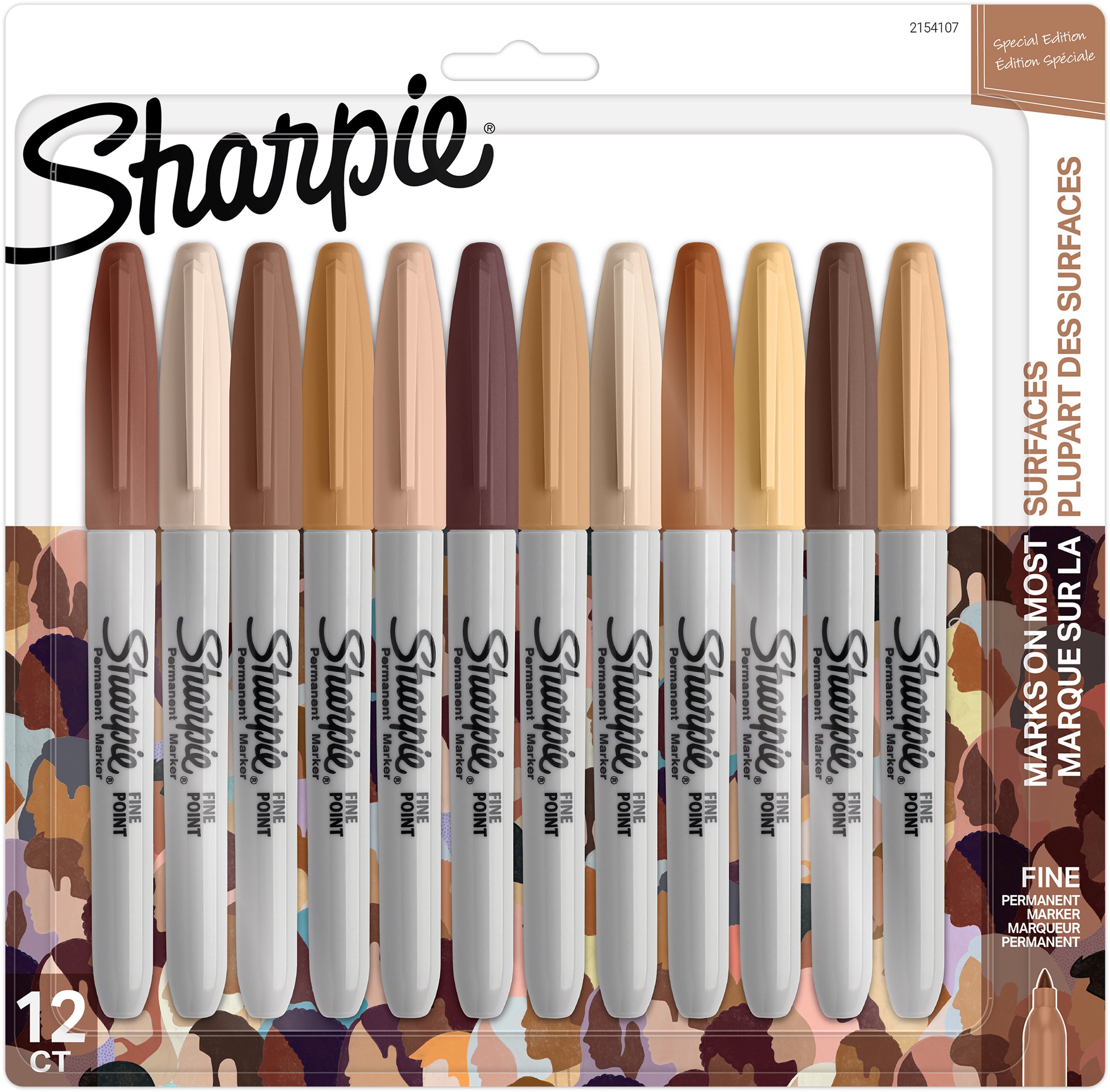 Sharpie Fine Tip markers 4 color set