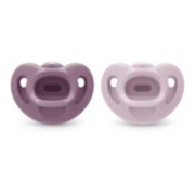 LOT of 4 MAM Perfect Silicone Pacifiers : blue,pink green 0-6 Months w/case  - Simpson Advanced Chiropractic & Medical Center