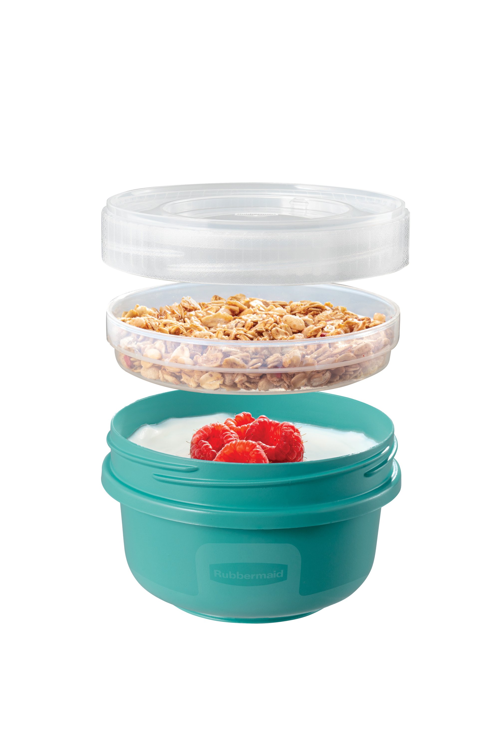 16oz Twist Top Food Storage Plastic Containers BPA-Free, Leak