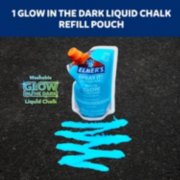 1 glow in the dark liquid chalk refill pouch image number 6