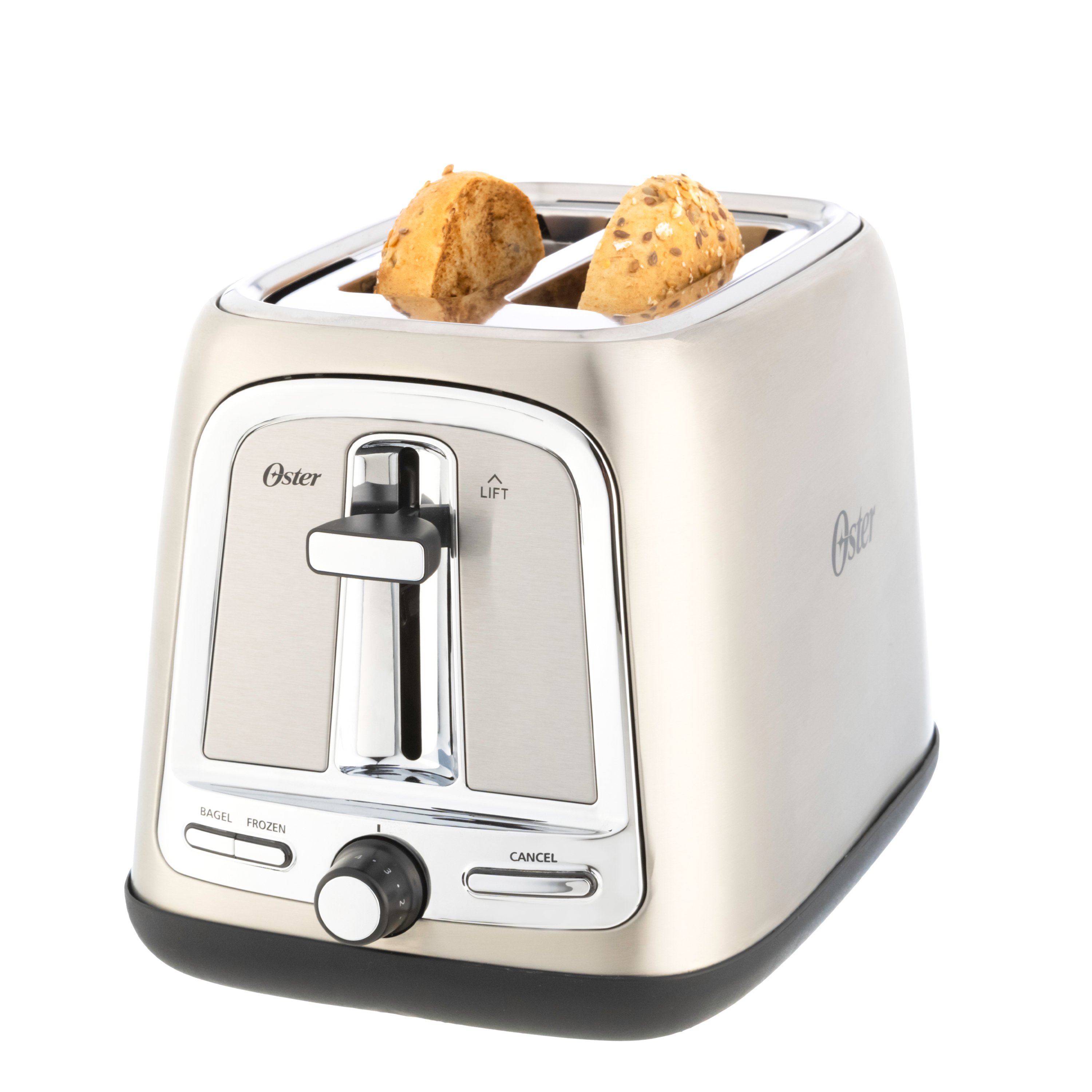 Oster® 2-Slice Toaster with Advanced Toast Technology, Stainless