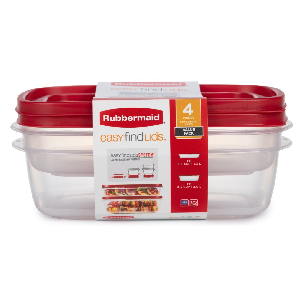 Rubbermaid 14 Cup Food Storage Container with Easy Find Lid