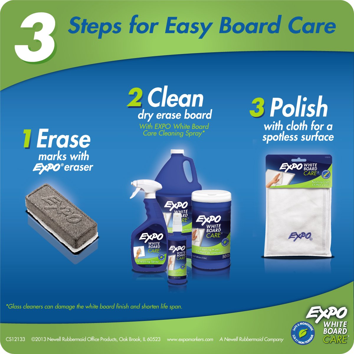Expo® Dry Erase Board Cleaner - 8 oz Spray Bottle