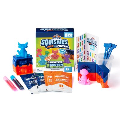 Elmer's Squishies Mix and Match, 2 Monsters