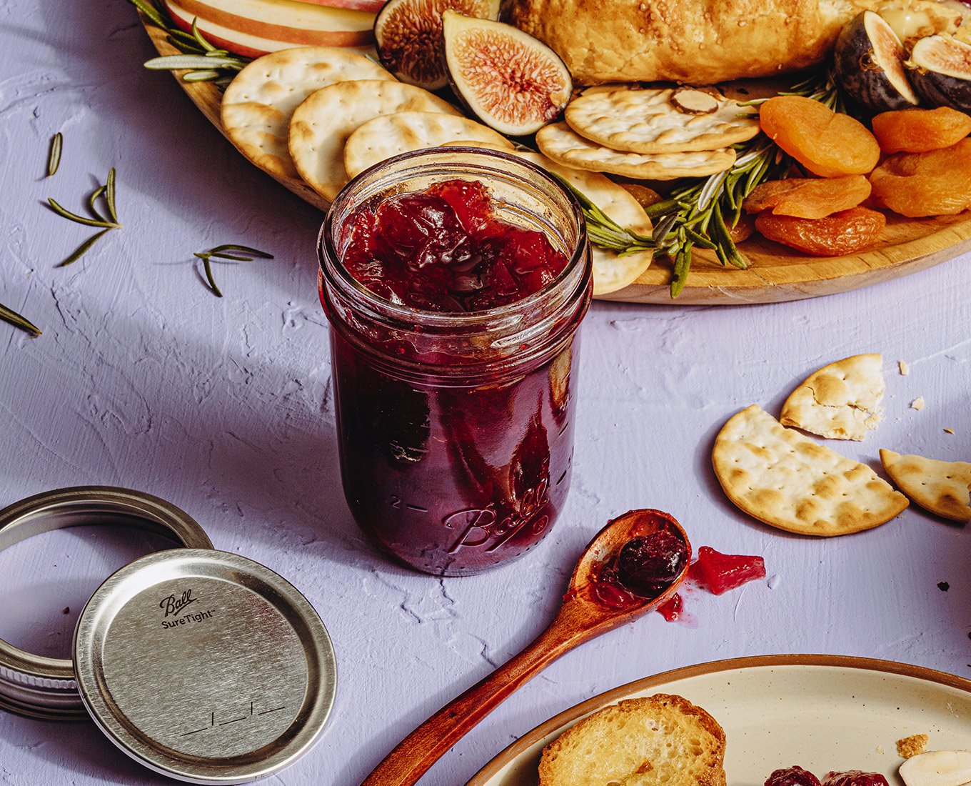 Cranberry Orange Pear Jam 