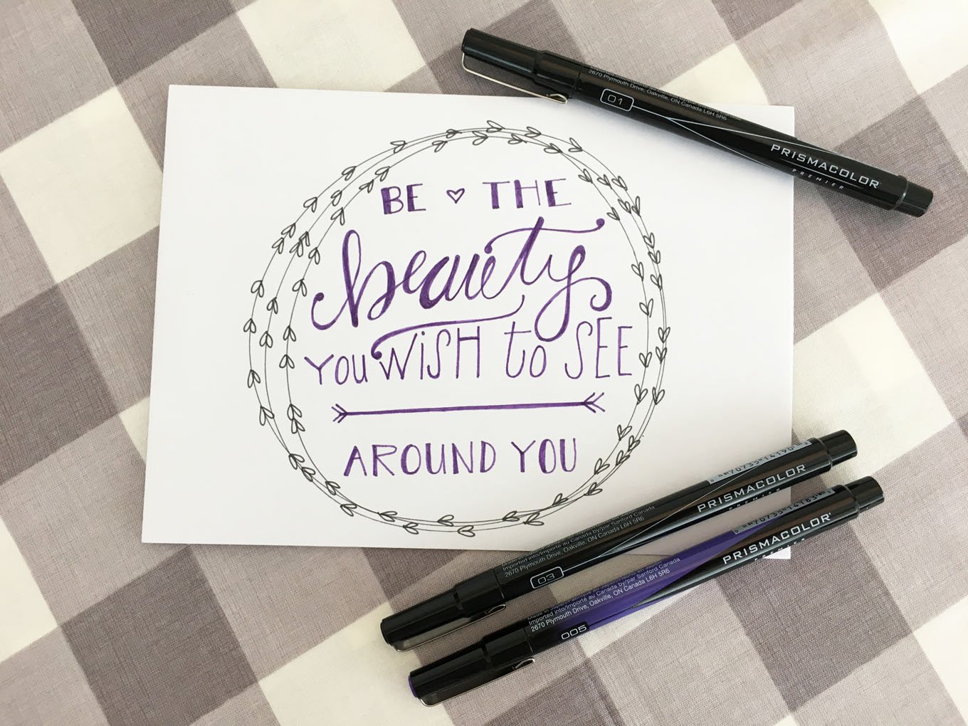 HandLettering Techniques Intermediate PRISMACOLOR