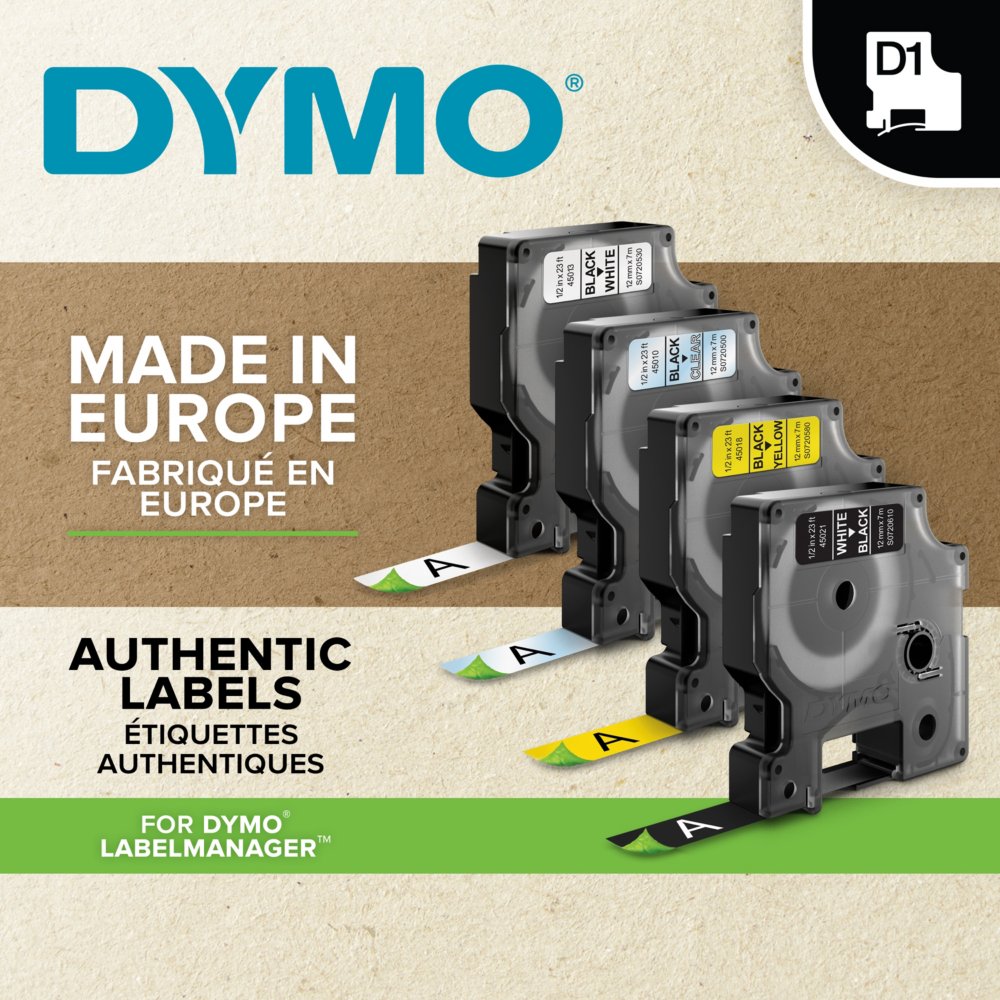 Dymo S0946310 LabelManager 160 Etichettatrice Elettronica Professionale,  Nero