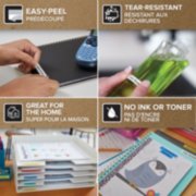 easy-peel, tear resistant, great for the home, no ink or toner image number 4