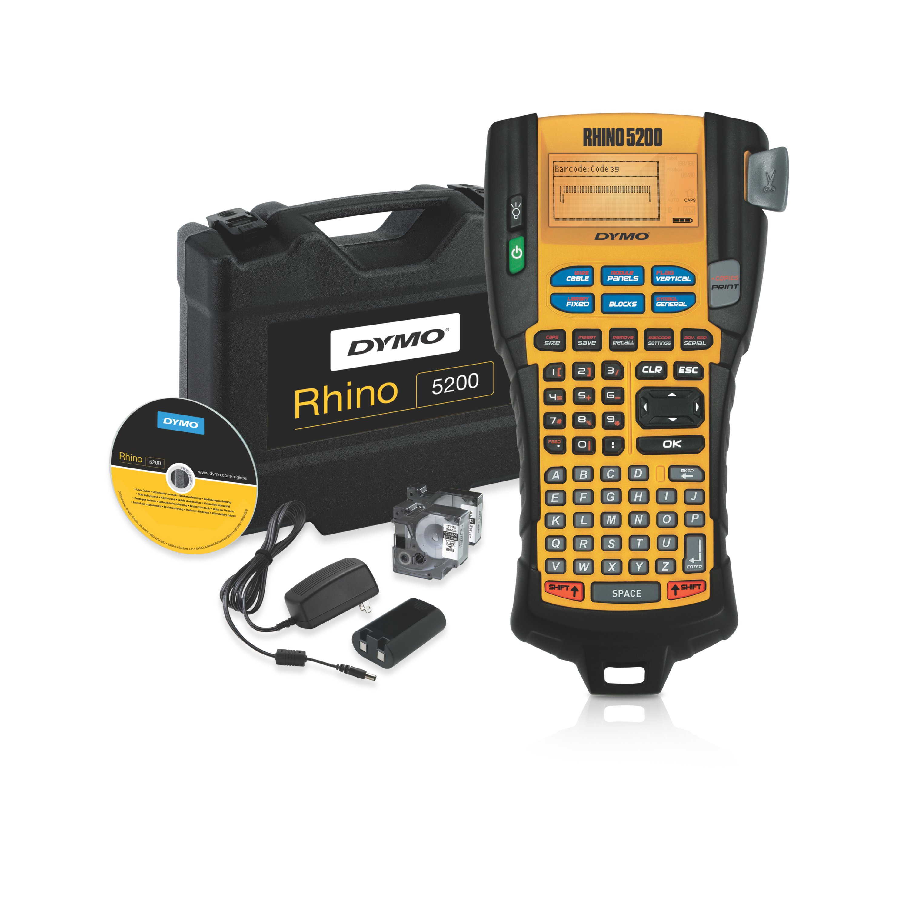 DYMO Rhino 5200 Industrial Label Maker with Carry Case Dymo