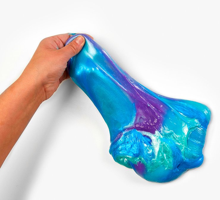 Multi colored slime