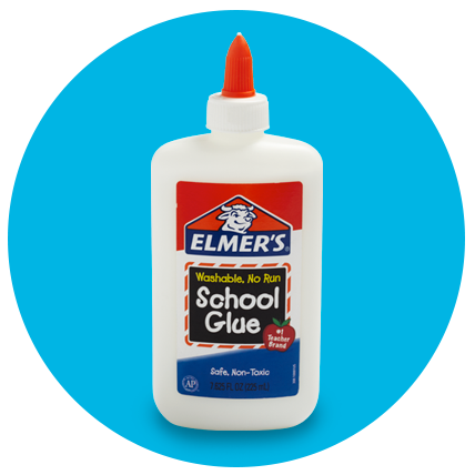 Bottle of school glue