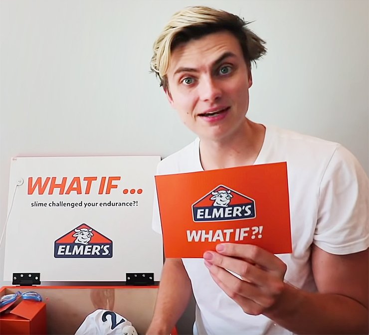 Elmers what if influencer