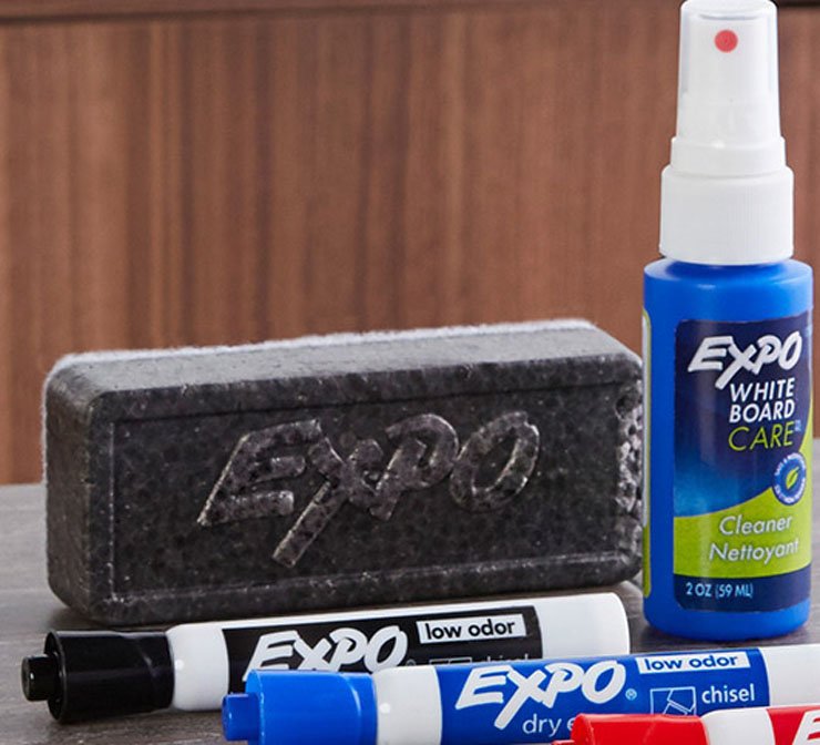 Dry eraser and whiteboard cleaner