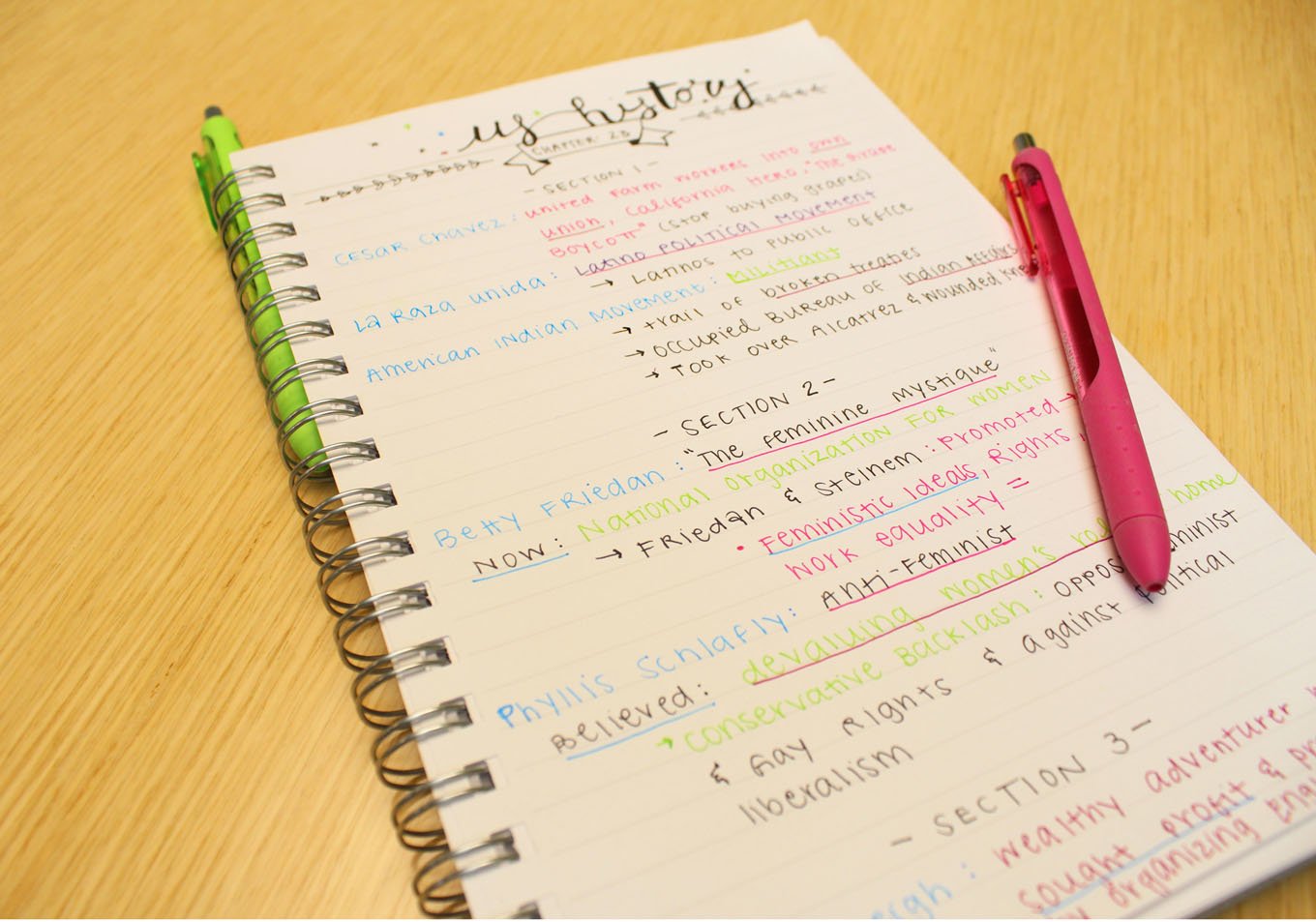 How To Take Awesome Color Coded Notes 