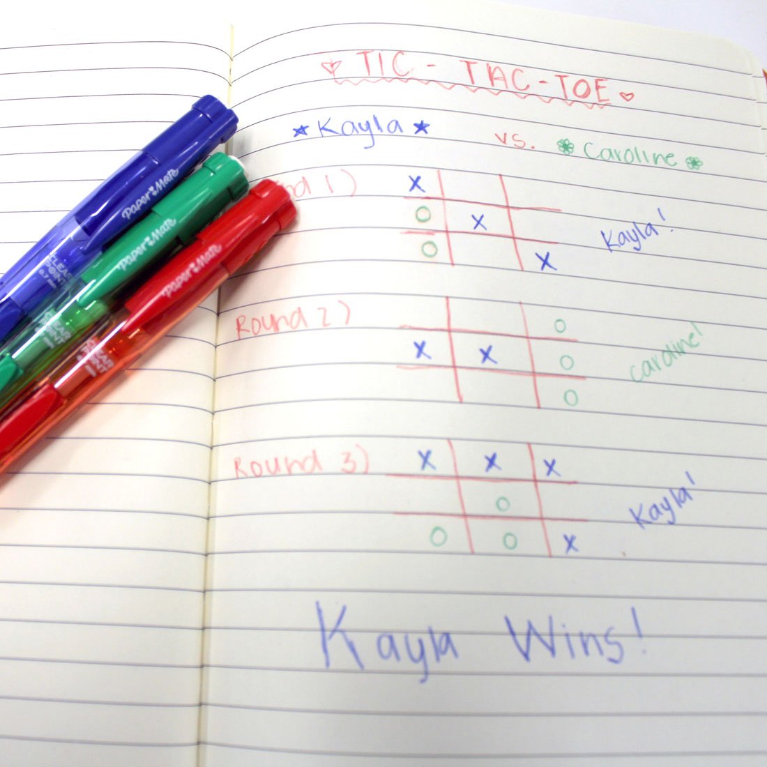Games on Paper | Paper Mate