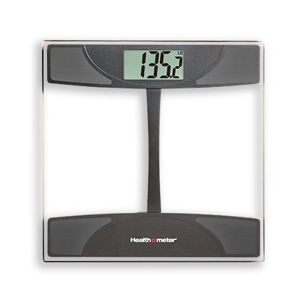 Health O Meter Oversized Dial Bathroom Scale, Stainless Steel