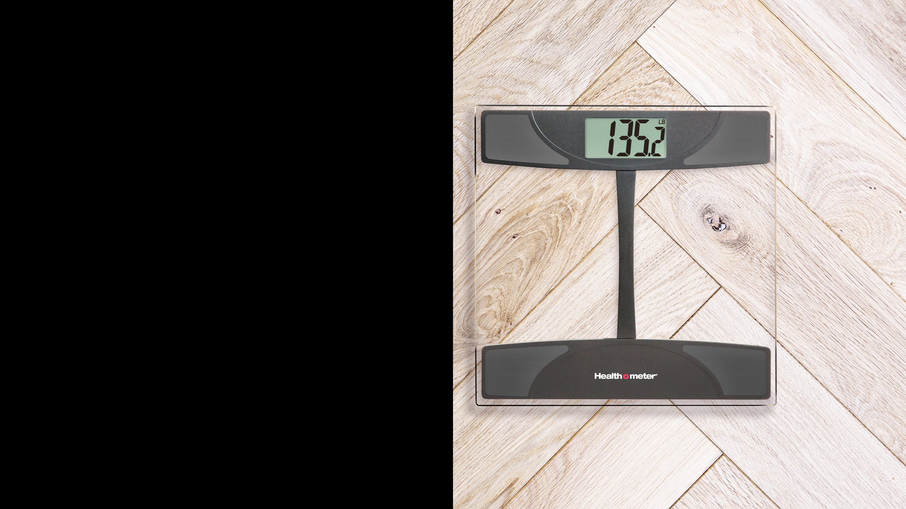 Health O Meter Scale | Weight Tracking Digital Bathroom Scale, Black