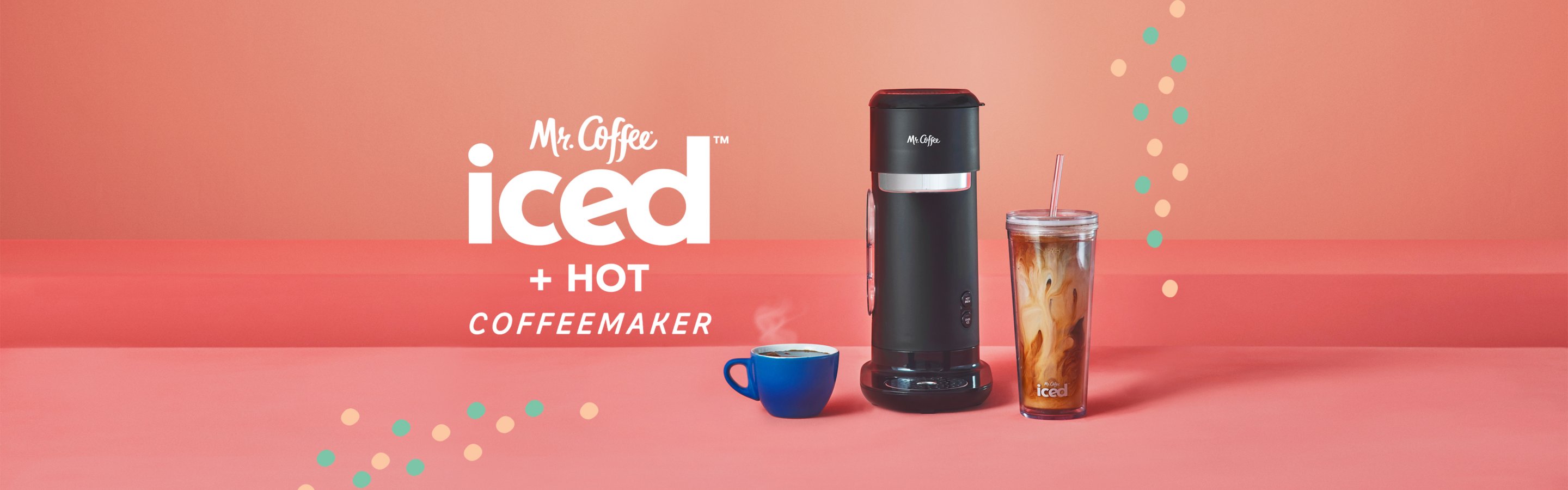 iced and hot coffee maker