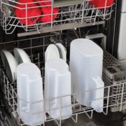 beverage containers in dishwasher image number 6