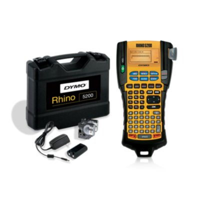 DYMO® Rhino™ 5200 - Industrielles Beschriftungsgerät, ABC-Tastatur, im KofferSet