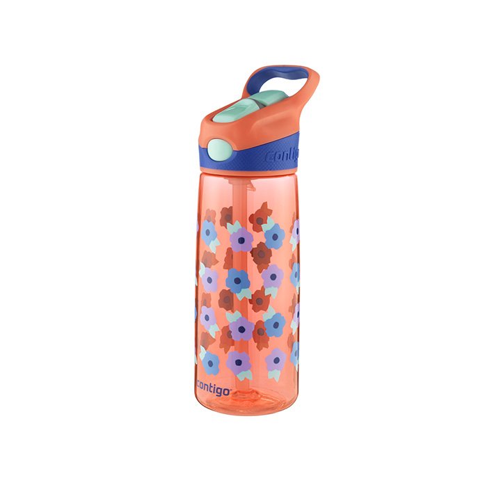 Contigo autospout straw striker chill hot sale stainless steel kids water bottle