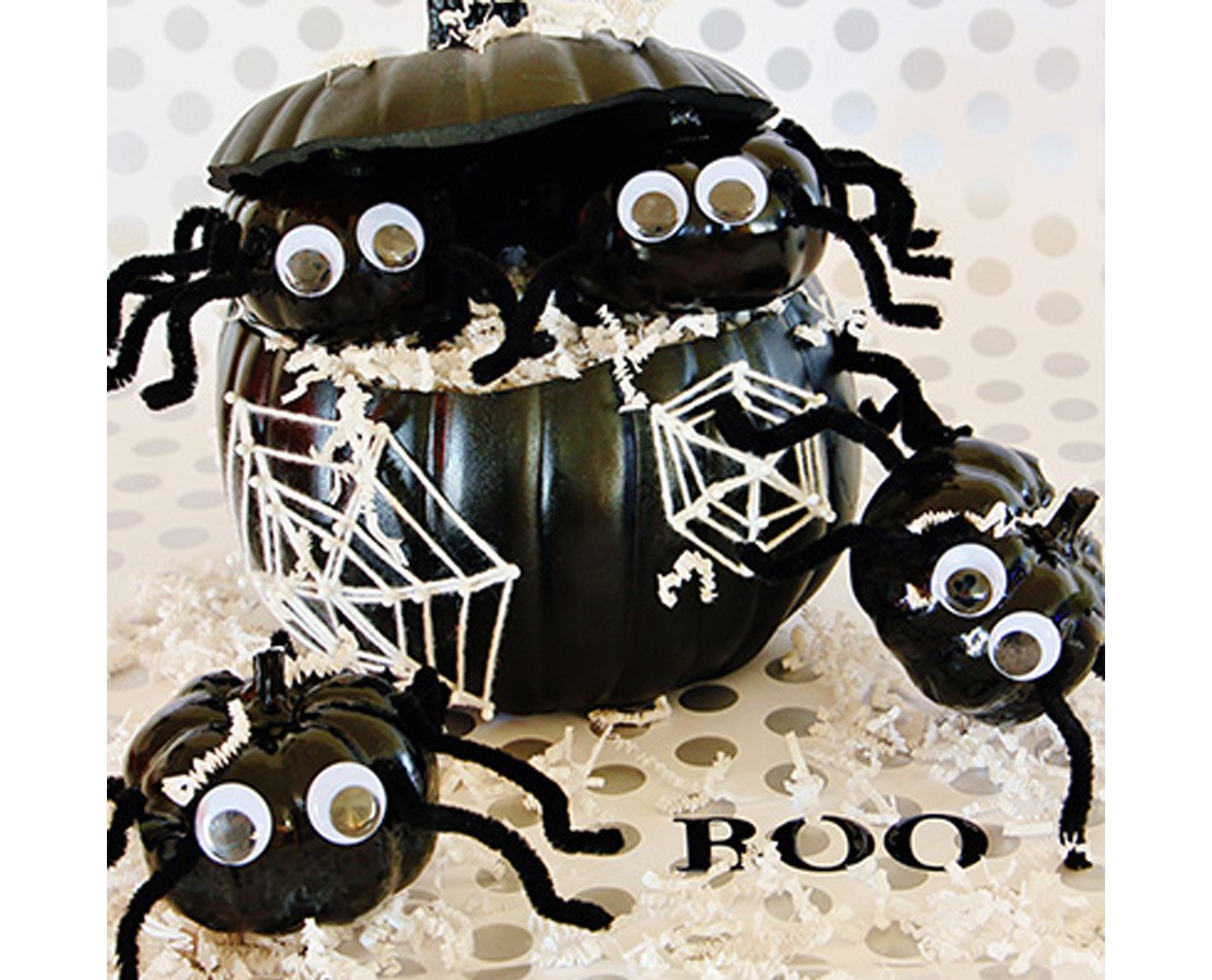 Spooky Spider Pumpkins | Krazy Glue