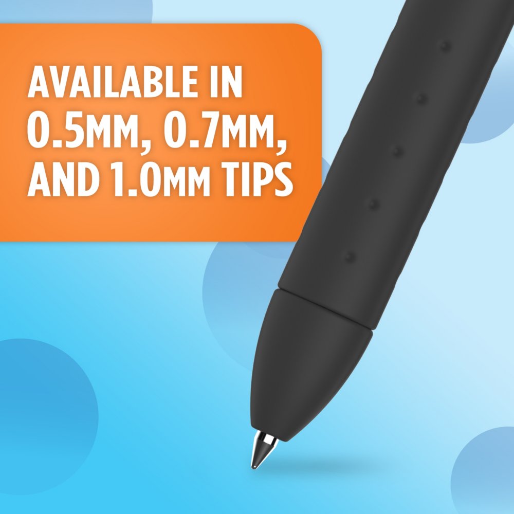 Paper Mate InkJoy Gel Pens, Capped, Medium Point (0.7mm)