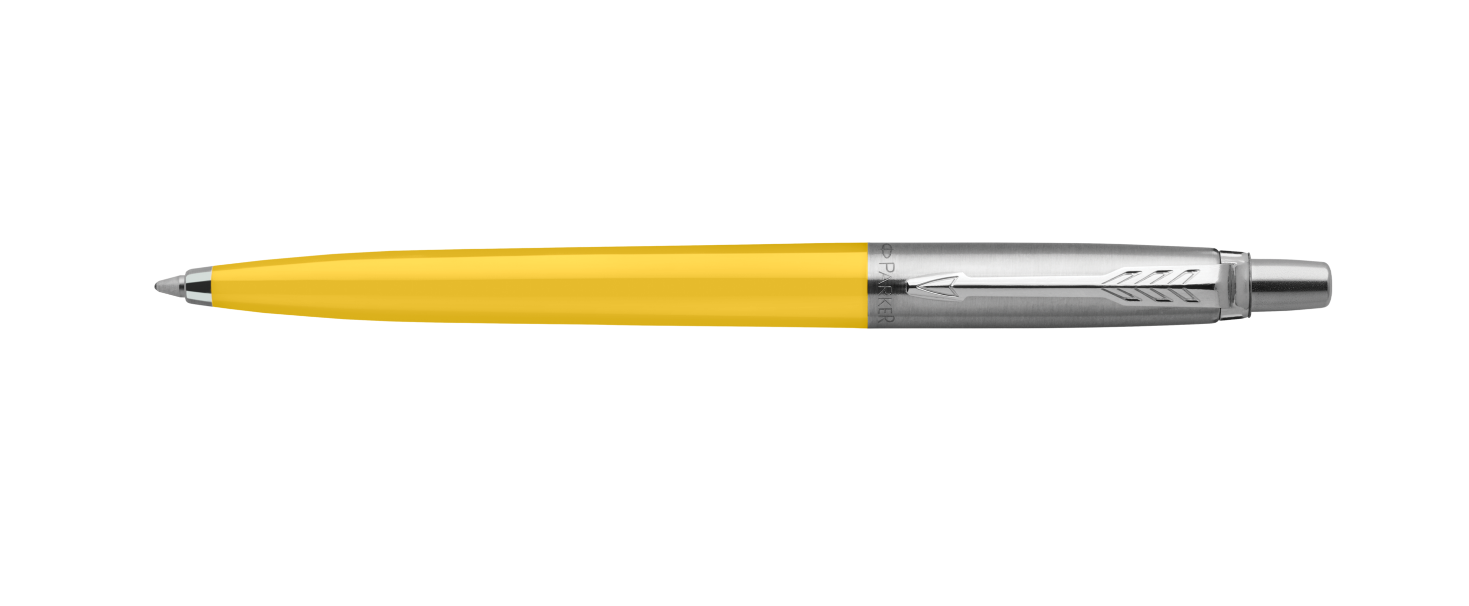 Parker Jotter Ballpoint Pen Chrome Cap Actuated Buttons x 5 