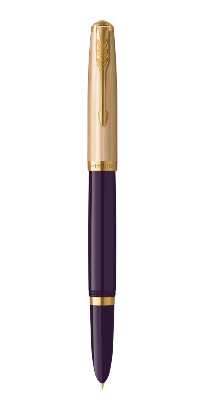 Parker 51 Plum/Gold Fountain Pen