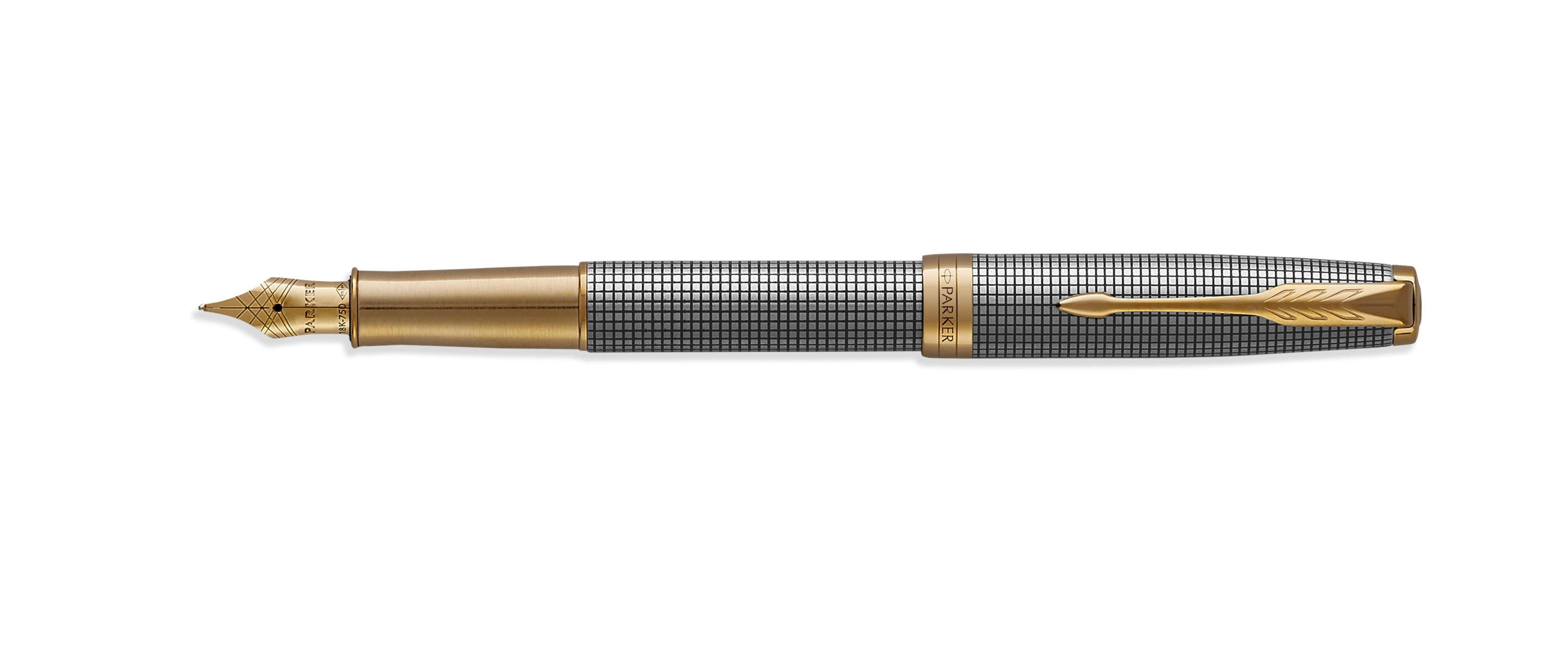 PARKER 万年筆 ソネット18K-750 X 極細 - 筆記具