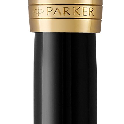 Parker black and gold pen